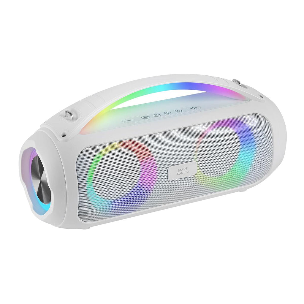 PC Speakers Mars Gaming MSPULSEW White