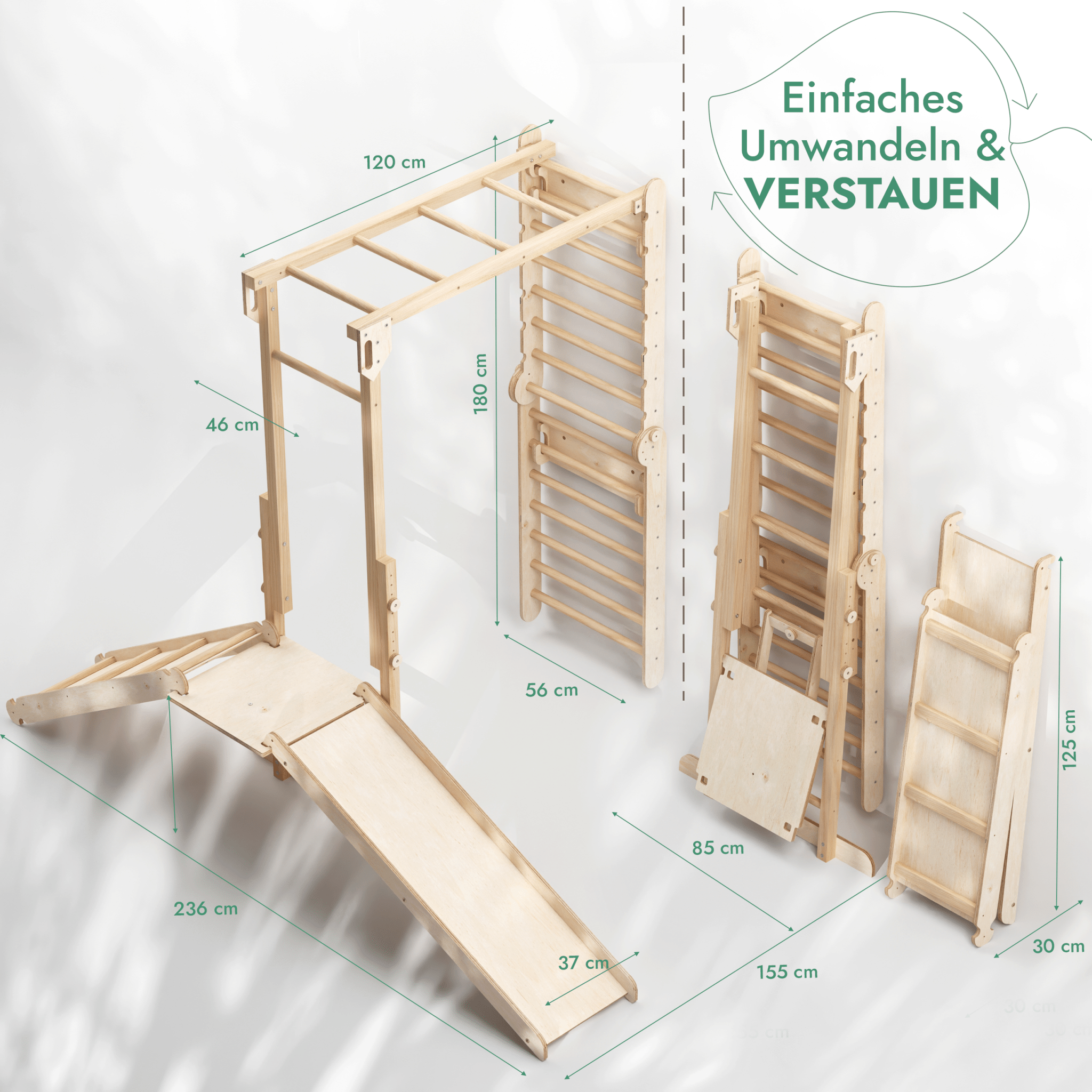 Jungle Playset for Swedish Walls